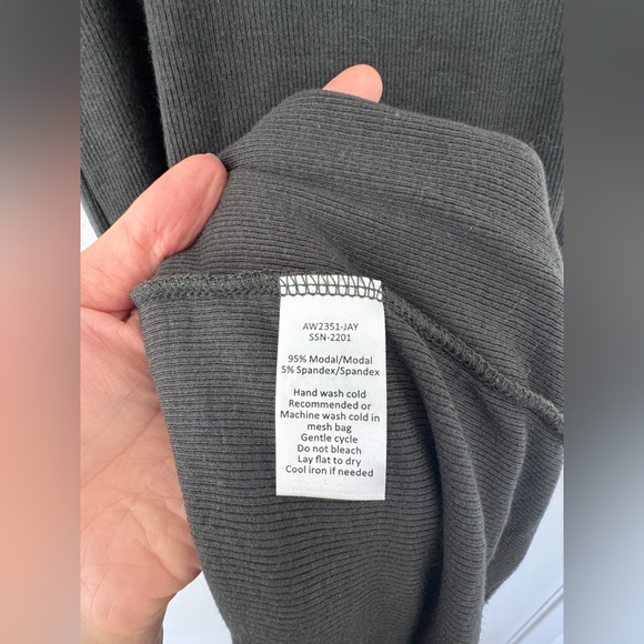 ATM Ribbed Tank Maxi Dress - Picture 4 of 5